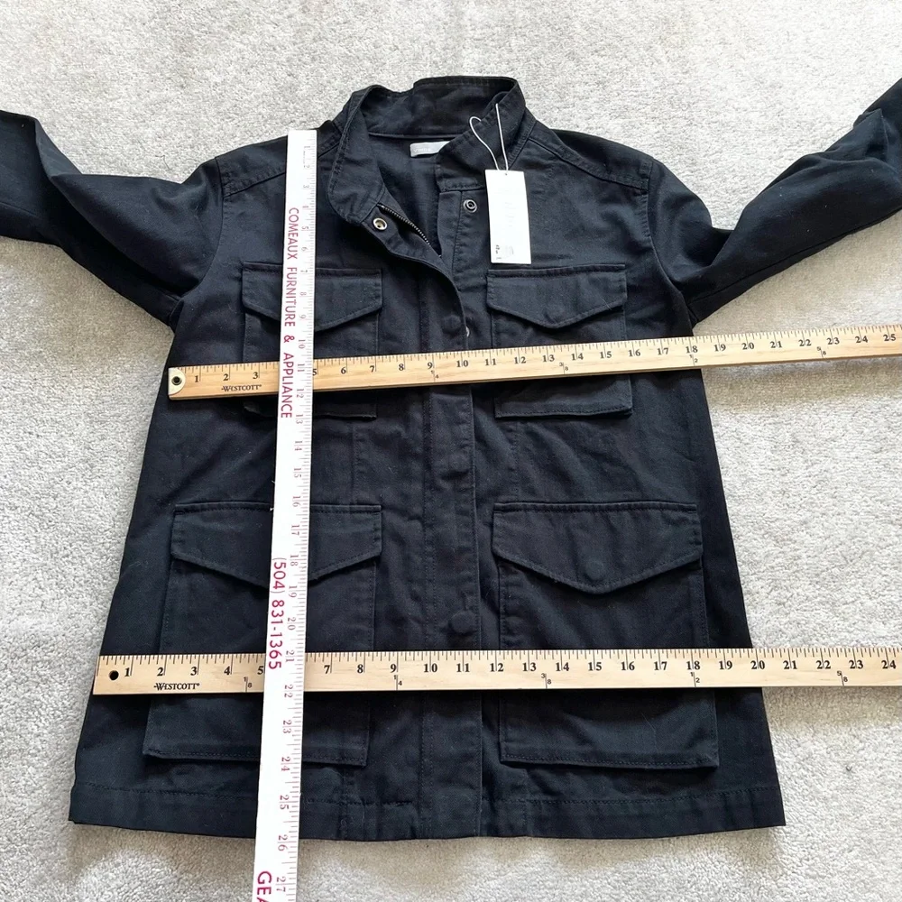 VINCE NWT UTILITY JACKET SIZE SMALL EFFORTLESS MINIMALIST MODERN CASUAL_8